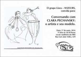 Conversa com Clara Pechansky - Liora - WIZO(RS)