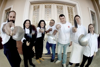 Maurício Olmi, Lu Agrifoglio, Caroline Martin, Sandro Ambrósio, Daniel Johnson Cassali e Betina Oliveira - Foto Jean Schwarz - 03