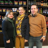 Cristiane Petzold, Samira Ayrola e Rodrigo Albernaz