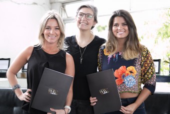 Laura Tavares, Camila Piggato e Fernanda Sa - Foto Lenara Petenuzzo