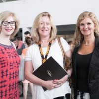 Vera Peterlongo e Ana Beatriz Franciosi e Rosane Dulinksi - Foto Lenara Petenuzzo