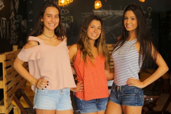 Antonia Tonin, Mariana Zamin e Maria Fernanda Bittencourt Aguiar - Foto Mariano Beck