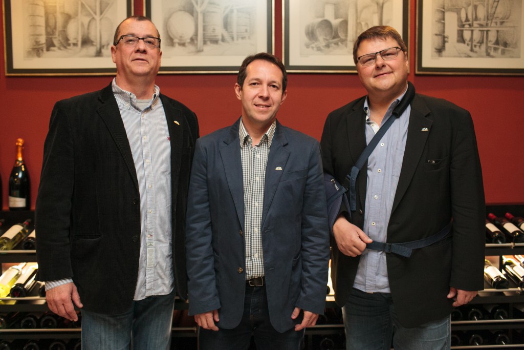 Hugo Sola, Rodrigo Albernaz e Pedro Correa de Oliveira - Foto Lisa Roos
