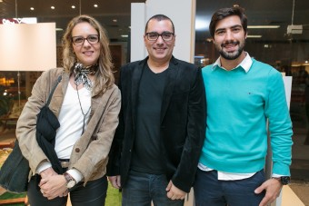 Clarice Frank, Leandro Almeida e Pedro Henrique Massuco - Foto Lisa Roos