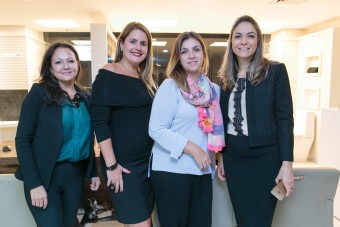 Fernanda Alencastro, Christiane Jacomossi, Juliana Moser e Graziela Brunatto - Foto Lisa Roos