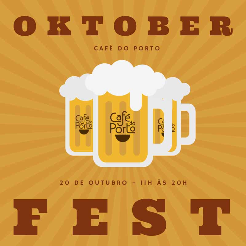 Convite Oktoberfest Café do Porto