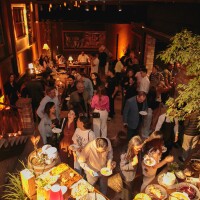 Cerca de 300 pessoas passaram pela noite de comemoração do restaurante Peppo Cucina - Foto Lisa Roos